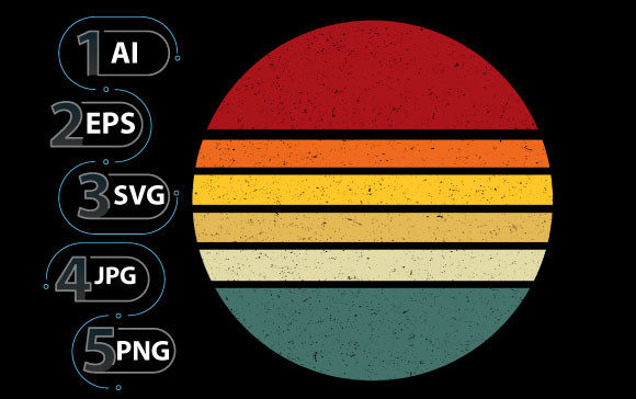 Vintage Sun Retro